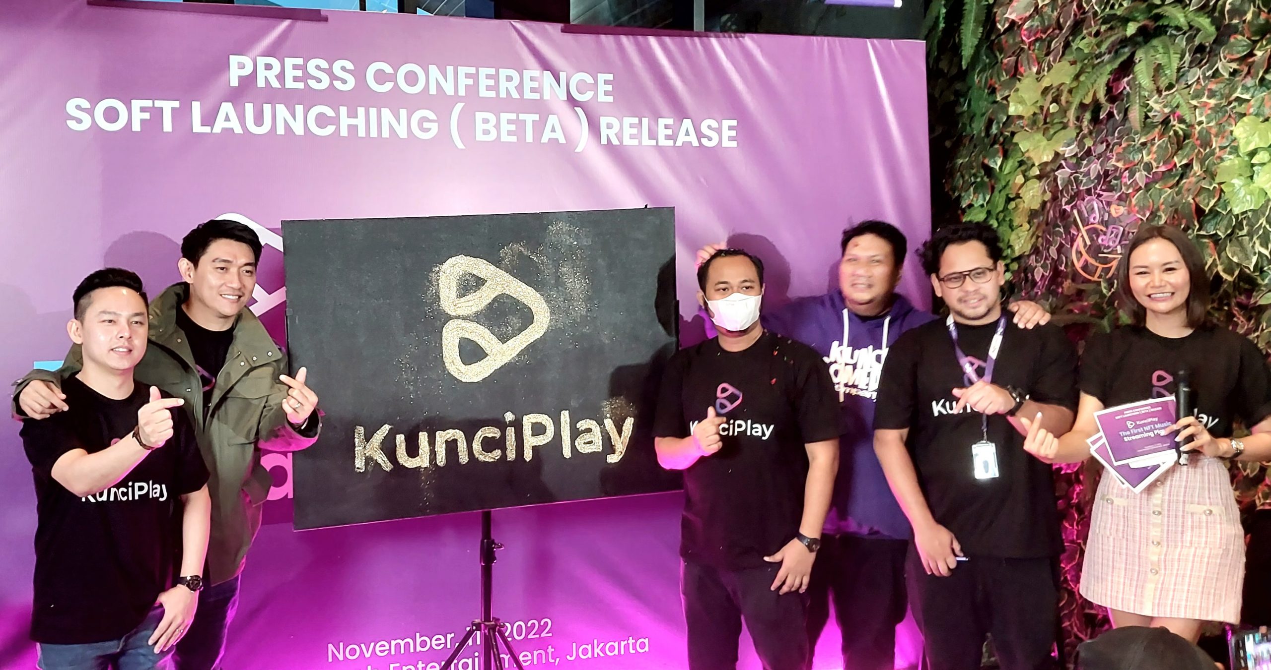 Aplikasi Musik NFT Pertama ” Kunci Play ” Hadir di Indonesia