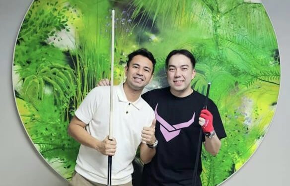 Majukan Olahraga Billiar, Hendra Kurniawan Gandeng Raffi Ahmad