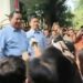 Ratusan Pendukung Iringi Pasangan Prabowo – Gibran ke KPU