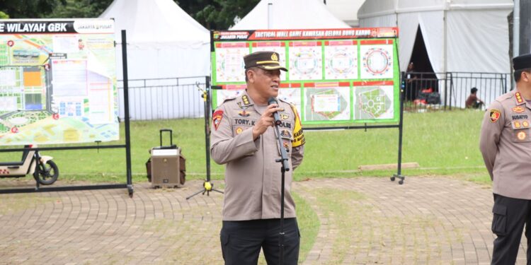 Amankan Kampanye Akbar, Ribuan Personil Gabungan Dikerahkan