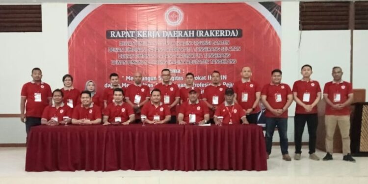 Membangun Sinergitas, DPD Ikadin Banten Gelar Rapat Kerja Daerah
