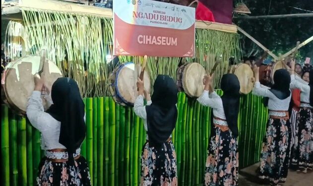 Pemkab Pandeglang Gelar Tradisi Gebrak Adu Bedug