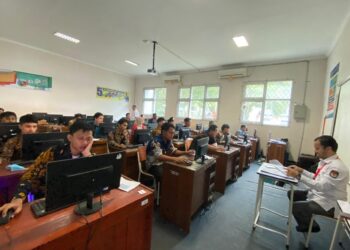 687 Calon PPK Pandeglang Ikuti Ujian Computer Asisted Tes (CAT )