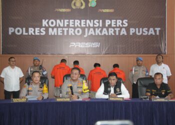 Jajaran Polres Metro Jakarta Pusat Ungkap 3 Perkara Kriminal