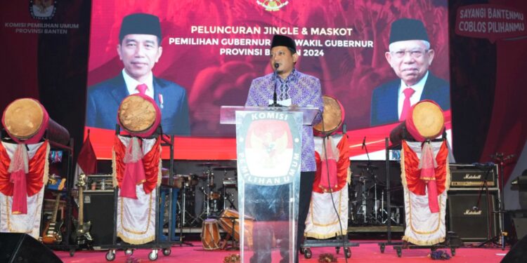 KPU Banten Resmi Luncurkan Jingle Dan Maskot Pilgub Banten