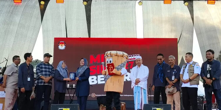 KPU Pandeglang Luncurkan Maskot dan Jingle Pilbup 2024