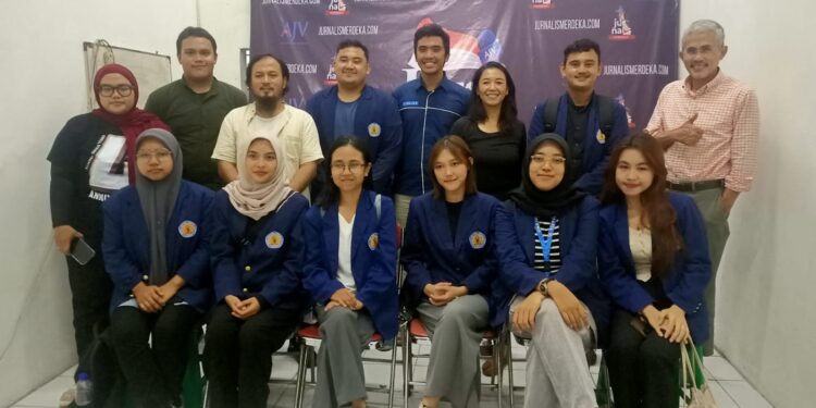 Gelar Pelatihan Khusus Mahasiswa, AJV Hadirkan Jurnalis Berpengalaman