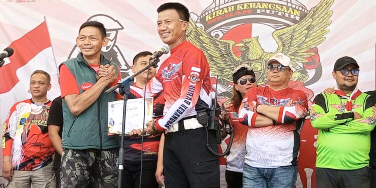 Cinta NKRI, Ribuan Bikers Gelar Kirab Merah Putih