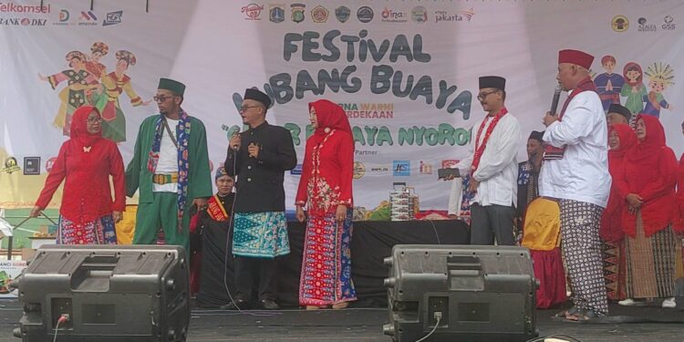 Lestarikan Budaya Betawi Nyorog, Warga Lubang Buaya Gelar Festival