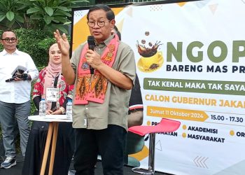 Tak Kenal Maka Tak Sayang, Ngopi Bareng Mas Pram, Calon Gubernur DKJ 2024