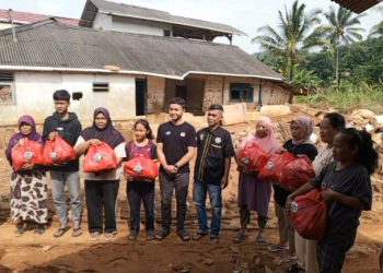 Tindak Lanjut Kepedulian Pendengar, Radio Muara Network Bantu Korban Bencana Sukabumi