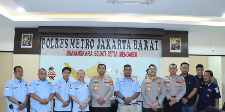 Perkuat Sinergi Dengan Media, Kapolres Metro Jakarta Barat Terima Audiensi PWI Pokja Polres