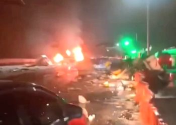 Kecelakaan Beruntun Terjadi di Ruas Tol Ciawi, Beberapa Kendaraan Terbakar