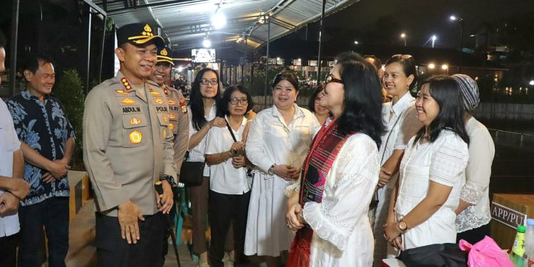 Kapolres Metro Depok Cek Keamanan Sejumlah Gereja Jelang Hari Paskah 2025