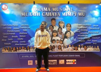 Cerita Ongen Funky Papua dibalik Pentas Drama Musikal Meraih Cahaya Mimpimu