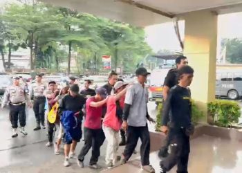 Berkedok Jukir ( Juru Parkir ),Puluhan Preman Diamankan Polres Jaksel di Blok M dan Kemang.