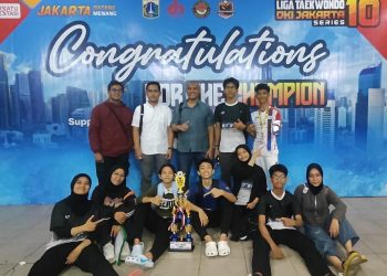 Antero Taekwondo Club Jadi Juara Team Terbaik di Kejuaraan Liga DKI Jakarta series 10.