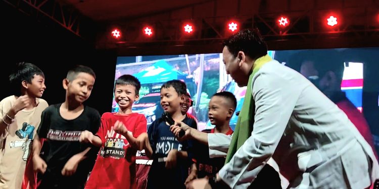 Kojek Rapper Betawi Bius Bocah di Festival Lubang Buaya