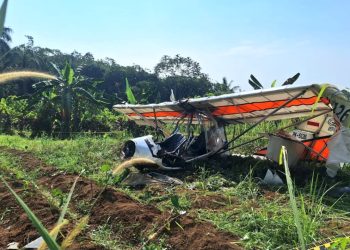 Pesawat Latih Jatuh di Bogor, Pilot Dikabarkan Meninggal Dunia