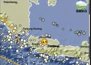 Gempa Magnitudo 4,9 Guncang Bekasi, Getaran Terasa Hingga Subang