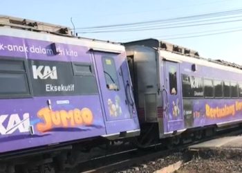 KA Argo Bromo Anggrek Anjlok di Pagaden, 5 Gerbong Terguling