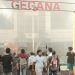 Gedung Markas Gegana di Kramat Raya Terbakar