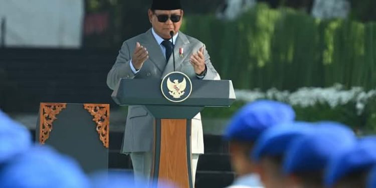 Presiden Prabowo Pimpin Upacara Hari Kesaktian Pancasila