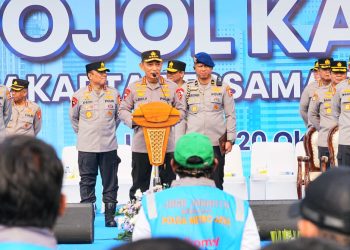 Kapolri Ajak Driver Ojol Bersinergi Jaga Kamtibmas