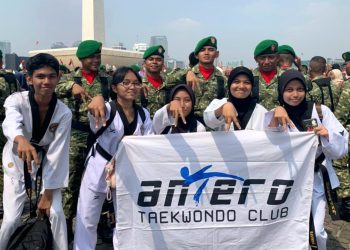 Antero Taekwondo Club Turut Hadir dan Ikuti Upacara HUT TNI ke-80 Di Monas