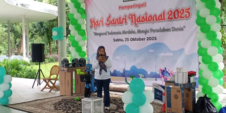 Peringati Hari Santri,MWC NU Tebet Gelar Jalan Sehat