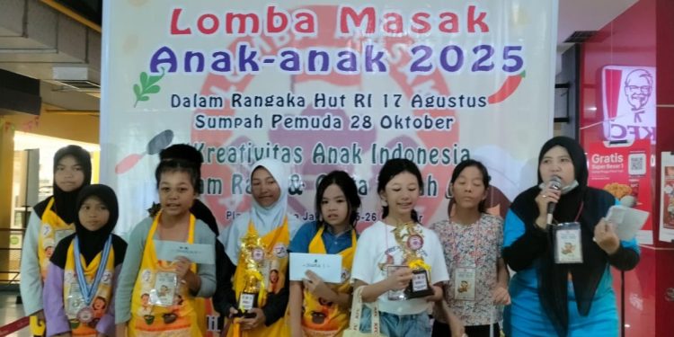 Kreativitas Anak Indonesia dalam Rasa dan Cinta Tanah Air Dituangkan di Lomba Masak Anak-anak 2025