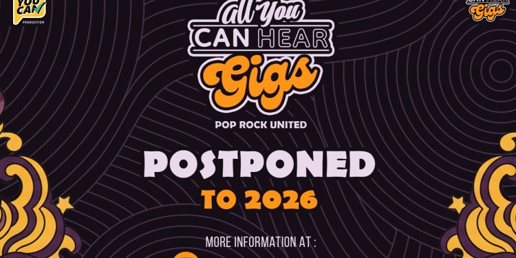 All You Can Hear Gigs Vol. 2 Resmi Ditunda ke Juni 2026