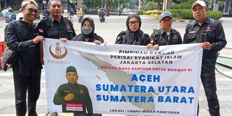 PC Perisai SI Jakarta Selatan Galang Dana Bencana Banjir