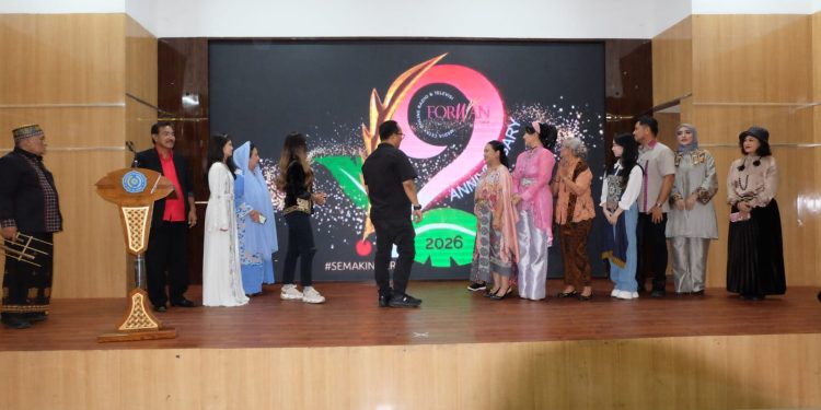 Direktur Perfilman Musik dan Seni Kementerian Kebudayaan dan 11 Artis Pengisi Acara Diskusi Luncurkan Logo HUT ke-12 FORWAN
