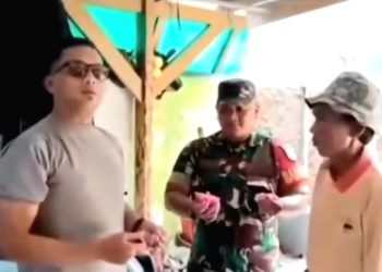 Bertindak Ceroboh Tuding Pedagang Gunakan Spon, Anggota Polisi Dan TNI Meminta Maaf