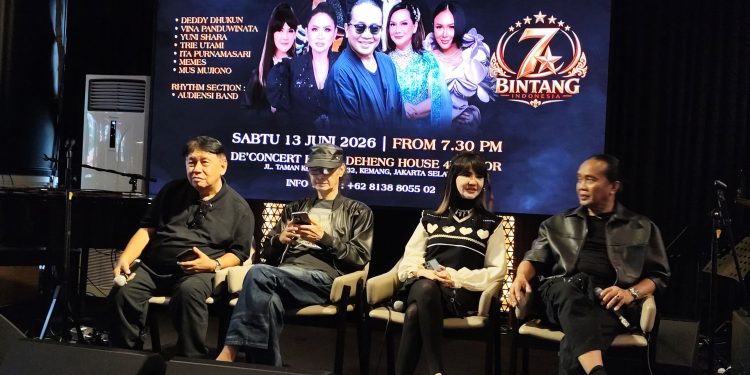 7 Legenda Musik Nasional Meriahkan Konser 7 Bintang Indonesia Dalam Satu Panggung Bersejarah