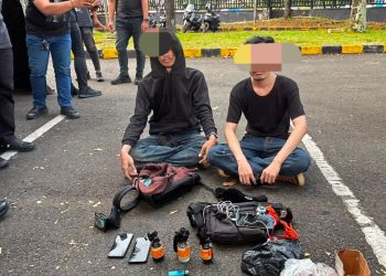 Diduga Penyusup,2 Pria Diamankan Polda Metro Jaya