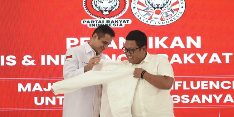 Perkuat Komunikasi Publik,Partai Rakyat Indonesia Bentuk Jurnalis dan Influencer