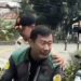 Motor Diangkut,Driver Ojol Memohon Pada Petugas