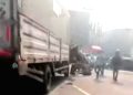 Truk Alami Rem Blong di Bekasi,Sejumlah Pemotor Jadi Korban