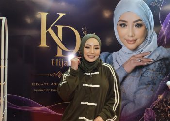 Hadirkan Brand KD Hijab,Pedangdut Kristina Rambah Dunia Fashion