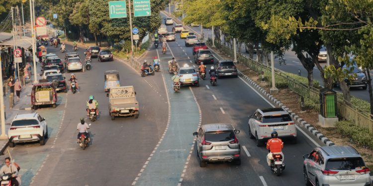Libur Maulid,Lalulintas di Jakarta Tampak Lengang