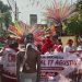 Tutup Perayaan HUT RI ke 81,Warga RW 06 Manggarai Selatan Gelar Karnaval