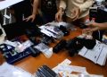 Ratusan Pucuk S3npi Disita Polres Jakarta Selatan di Salah Satu Sekolah Swasta