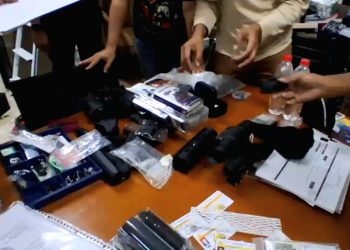 Ratusan Pucuk S3npi Disita Polres Jakarta Selatan di Salah Satu Sekolah Swasta