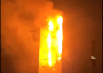 Kebakaran Hebat Landa Gedung Bapenda di Jalan Abdul Muis