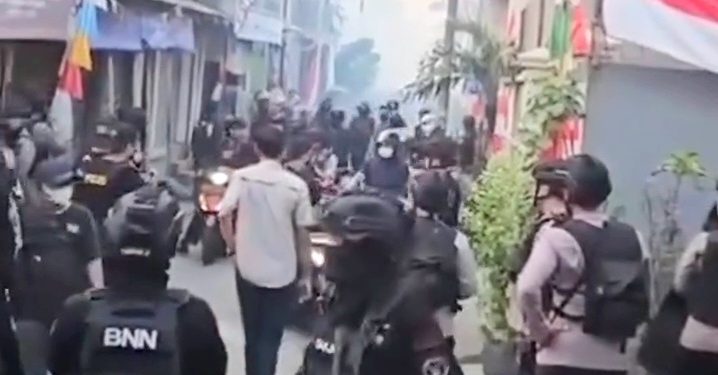 Gerebek Kampung Bahari,BNN Dapat Perlawanan