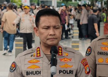 Polda Metro Jaya Amankan 21 Penyusup Saat Demo Mahasiswa di Bundaran HI