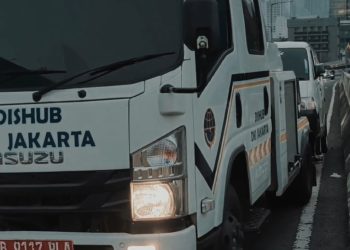 Mogok di JLNT,Pengemudi Paket Hubungi Call Center Dishub